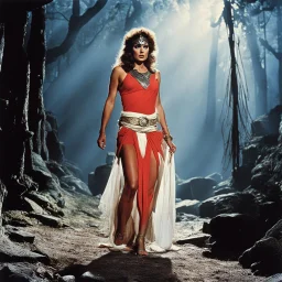 [colour picture: Jason and the Argonauts (1963)] As the night wears on, Surpanakha's vengeance knows no bounds. The forest becomes a stage for her savage dance, a symphony of pain and terror. With a deep breath, she gathers what little remains of her belongings. Her dress, tattered and stained, serves as a reminder of the life she once had. Her dagger, a symbol of her resilience and self-defense, feels reassuring in her grip. And her magic rod, a conduit of her power and creativity, pulses with