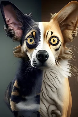 Faça um cachorro com gato híbrido