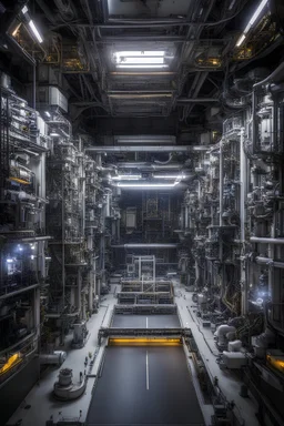 inside the dark matter reactor fuel cell area