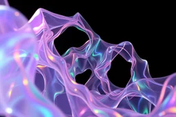 give a blender 5.2 lst code to create A hypnotic loop of colored translucent 3D structures evolving and morphing, fluid geometry shifting between organic and geometric forms, iridescent glass material with internal glow,instances must have random translucent matrial smooth camera orbit, dark gradient background, seamless motion, cinematic lighting, generative art style, 4k.do with geo nodes zoom out to show whole image