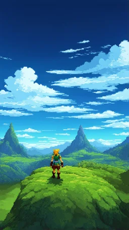 landscape sky like zelda