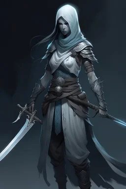 female ghost warrior