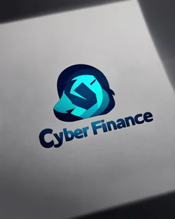 Cyber Finance logo Simple, easy and beautiful logo