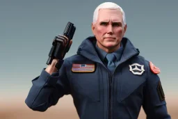 Mike pence G.i. joe Spaceforce doll