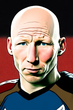 Brad Guzan American football player cartoon 2d