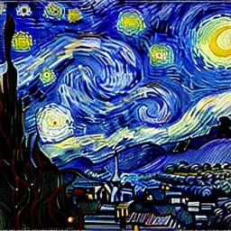 starry night sky