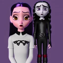 wednesday addams, creepy