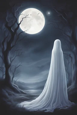 whisper ghost moonlight midnight