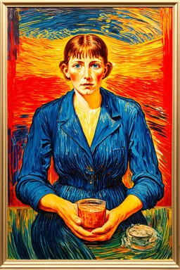 Soul breaking open; Edvard Munch