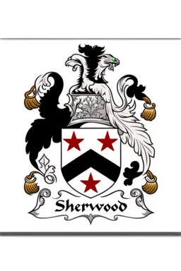 The Sherwood family crest