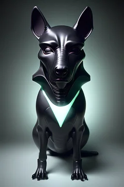 phantom black alien hound, ultra realistic, intricate details, ultra highly detailed, shiny, smooth, studio quality, octane render, Surrealism, Triadic colour scheme, ambient lighting,nightclub lighting, polaroid, 100mm, --ar 1:1 --v4