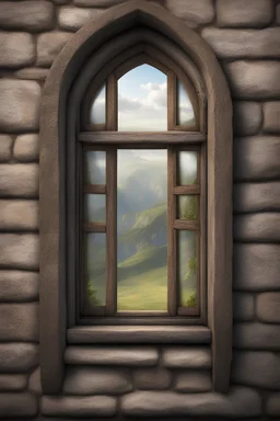 fantasy medieval open window