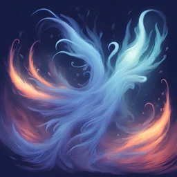 Aphotic Wisps in geoxor art style