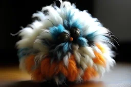 cinematic fluffy fluf soft abstract sculpture