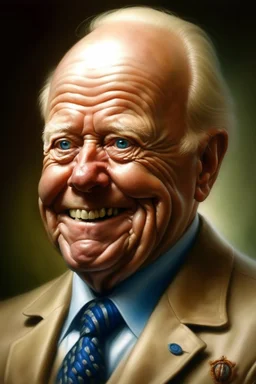 President Gerald R. Ford painted as cancerous worm with warts