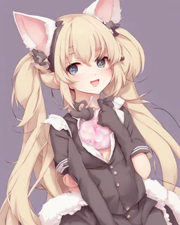 cute catgirl waifu erotic