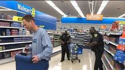 suspicious man buys cellphone at walmart