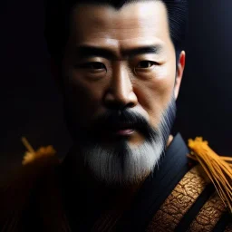 Ultra detailed fullbody Portrait in oil on canvas of Jin Sakai-Ghost Of Tsushima,intense stare,extremely detailed digital painting, extremely detailed face,crystal clear Big eyes, mystical colors ,perfectly centered image, perfect composition, rim light, beautiful lighting,masterpiece,8k, stunning scene, raytracing, anatomically correct, in the style of robert e howard and Ken Kelley and Ohrai Noriyoshi and Simon Bisley and tomzj1