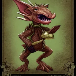 a kobold from D&D