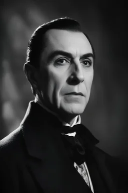 Bela Lugosi as Count Dracula - 32k, UHD, 1080p, 8 x 10, glossy professional quality digital photograph - dark foggy gradated background, historic, powerful, octane rendering, exquisite detail, 30 - megapixel, 4k, 85 - mm - lens, sharp - focus, intricately - detailed, long exposure time, f8, ISO 100, shutter - speed 1125, diffuse - back - lighting, ((skin details, high detailed skin texture)),