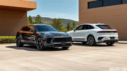 porsche macan and bentley bentayga, 2024 Modernized and recreated designs