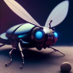 Firefly bug on nature, ultra realistic, ultra highly detailed, shiny, smooth, studio quality, octane render, ambient lighting, polaroid,--ar 1:1 --v4