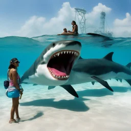 A follow up to Spring Breakers (Harmony Korine's movie, 2012): They've been getting worse for time now... Fools... they hear about Jaws 2 and they want more sharks. So you think about sharks. Bigger! Wilder! Whoa! Not that big. Forget it. You will do what you always do. Hand in the art right when they need it. Too late to change. Pisses them off. Something really weird this time. An editorial cartoon by Roger Corman. You mean w-e-i-r-d. No... they're on to me. Gotta be something new or they won'