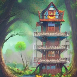 Jim from the Office building a treehouse for his kid