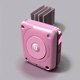 Pink CD-R design