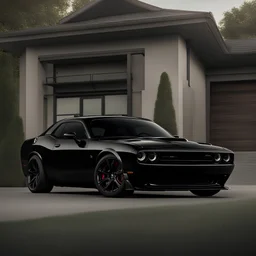 2023 BLACK DODGE CHALLENGER