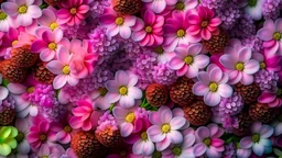Colorful Lilac flowers