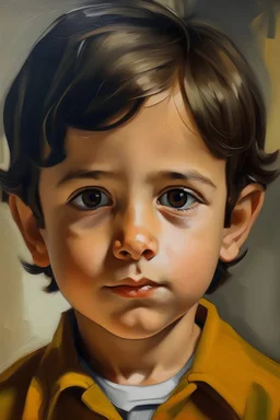 retrato de agustin orciani 7 años