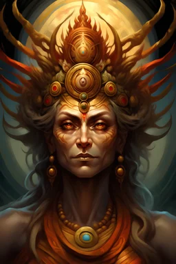 portrait of mother of the gods