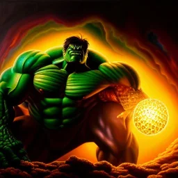 Ultra detailed fullbody Portrait in oil on canvas of Entropy Hulk ,extremely detailed digital painting, extremely detailed face,crystal clear Big Glowing eyes, mystical colors ,perfectly centered image, perfect composition, rim light, beautiful lighting, 8k, stunning scene, raytracing, anatomically correct, in the style of robert e howard and Ken Kelley and Ohrai Noriyoshi and Simon Bisley and tomzj1