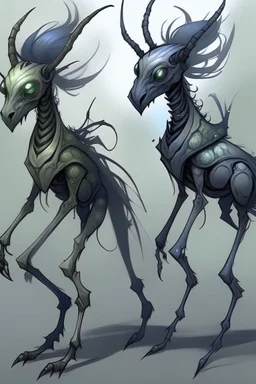 while changelings can look like anyone, they do have a true form. A changeling in their natural form looks rather like a doppelganger, with a lesser resemblance to a regular humanoid in comparison to a human, they appear faded and lacking detail or as if unfinished or vaguely depicted yet still striking. They appeared to have a gray and gauzy additional layer of skin all over their bodies. Their skin tone is pale, either white or light gray, and their hair is thin and fair, most commonly a light