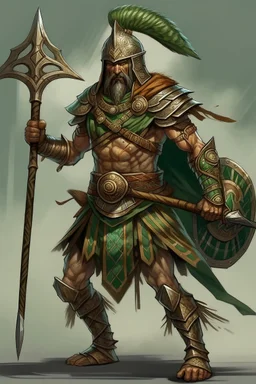 celtic spear warrior