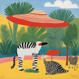 [art by David Hockney] Ah, "Animals in Sombreros"! A phrase that conjures whimsical images and playful absurdity. In the realm of fantastical tales and creative musings, "Animals in Sombreros" could symbolize a delightful blend of the unexpected and the charming. Imagine a world where animals of all kinds, from mischievous monkeys to elegant flamingos, don stylish sombreros atop their heads, adding a touch of flair and character to their already intriguing personalities.