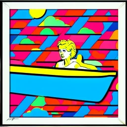 boat pop art