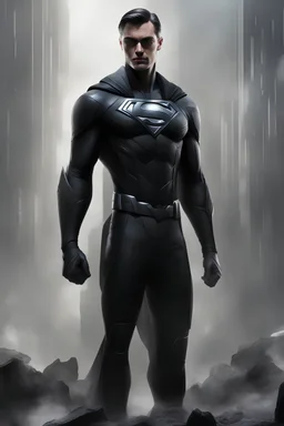 Kryptonian, black suit