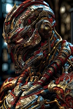 Fhoto reality,Raw, predator as iron man, digital art, intricate details, powerful composition, captivating, , trending on artstation, sharp focus, studio photo, intricate details, highly detailed, by addie_digi