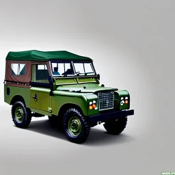 Brown and green Camouflage land rover army