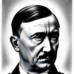 portrait of Adolf Hitler