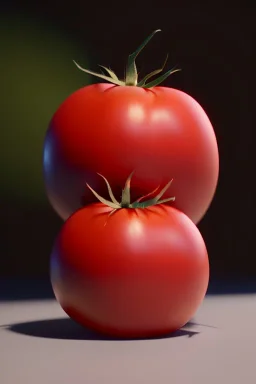 One wed tomato, absolute white background smooth, god rays, unreal engine 5, ray tracing, RTX, lumen lighting, ultra detail, volumetric lighting.