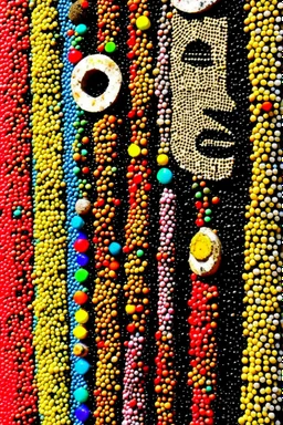 "Boo-Boo-Boo"; Bauhaus; Street Art; beads