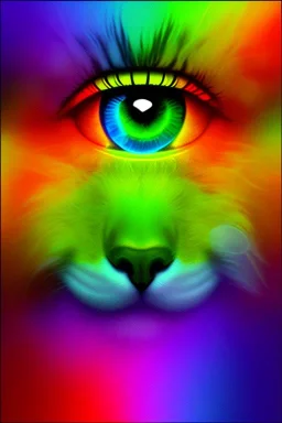 rainbow eyes