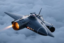 A JET FIGHTER DIRIGIBLE