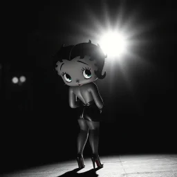 Betty boop, baclightkng