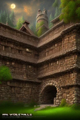 The stone walls of harmony hall bear witness