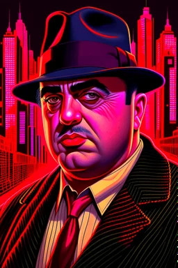 Al Capone cyberpunk