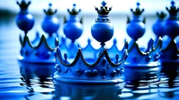 Blue Water Crowns